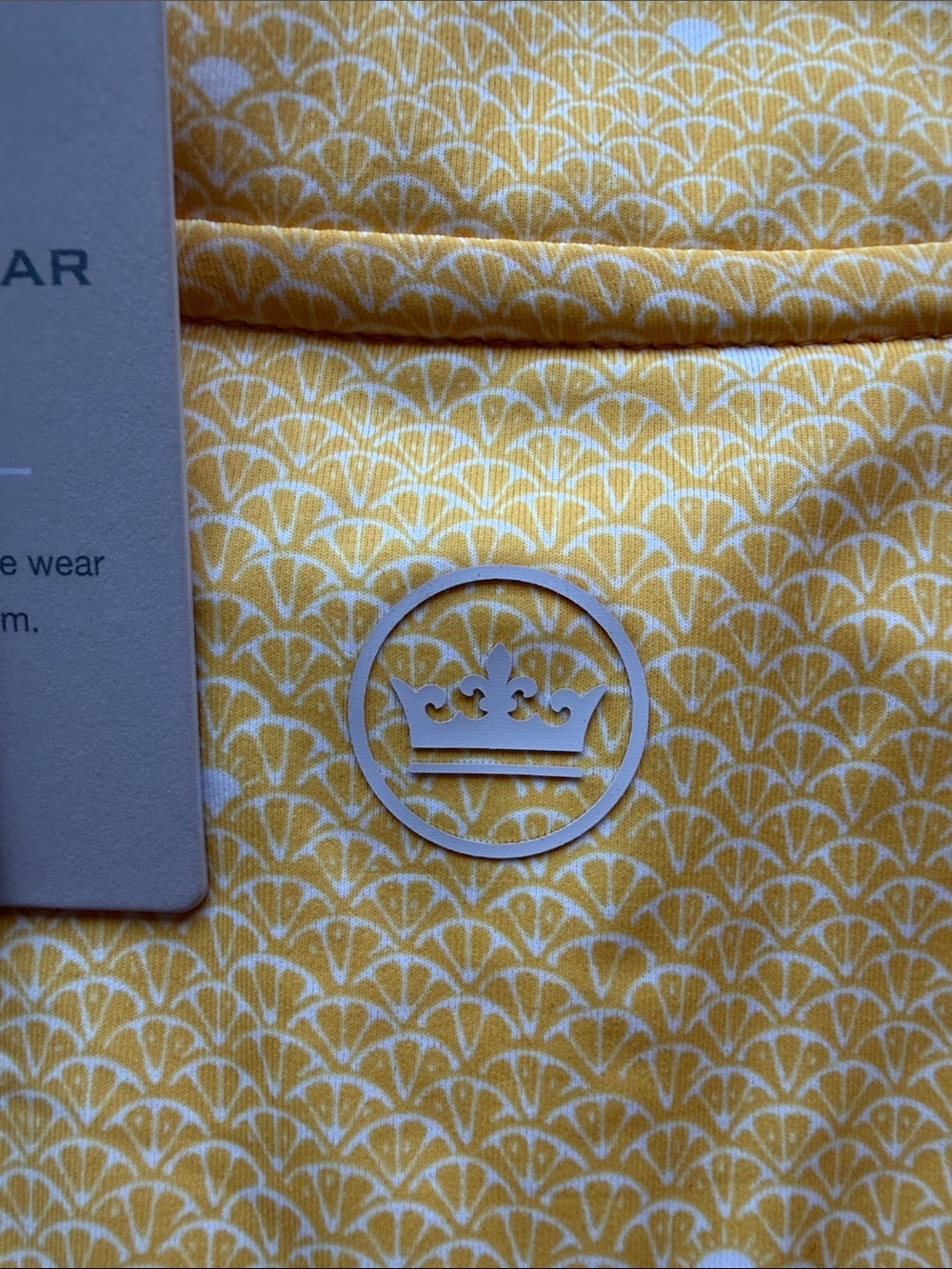 Peter Millar Yellow Long-Sleeve Quarter-Zip Golf Top - Picture 9 of 11